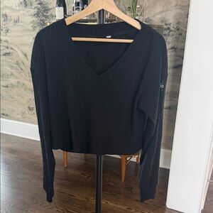 Alo ribbed top
